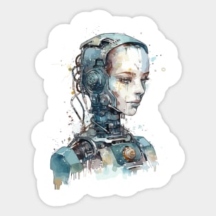 Robot3A Sticker